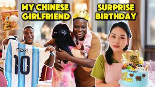 My Chinese girlfriend gives me a birthday surprise