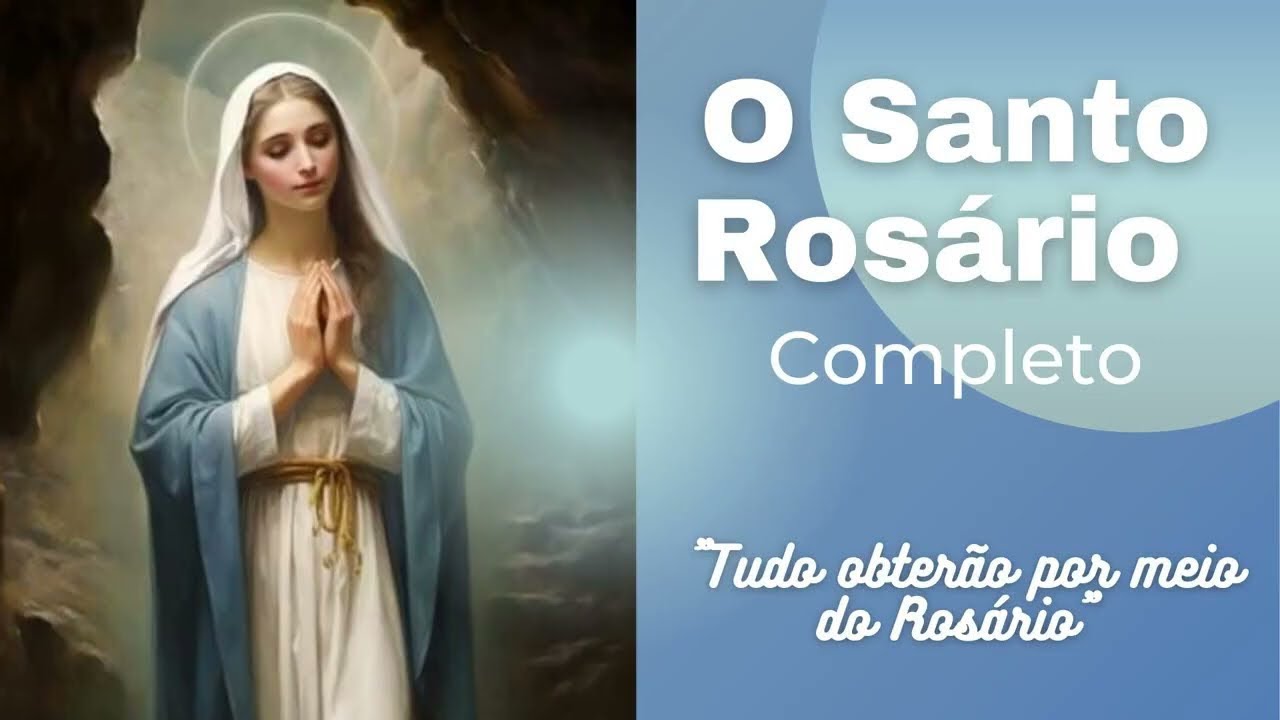 O Santo Rosário Completo da Madrugada- Mistérios Gozosos, Dolorosos, Gloriosos e Luminosos. Quaresma