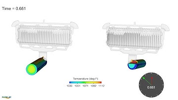 High Pressure Die Casting Filling Simulation | FLOW-3D CAST