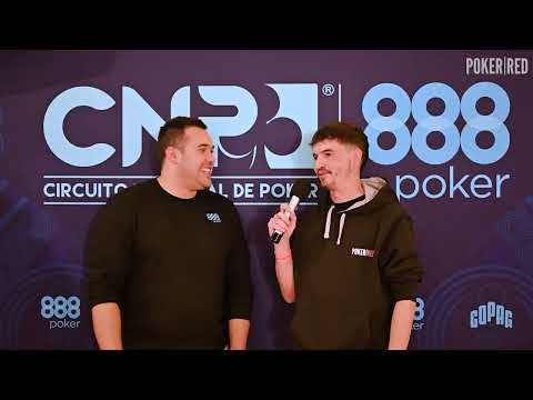 CNP888 Gran Final 2023: entrevista a Joaquín 'Quino' Vidales #CNP888Madrid @CNP_POKER