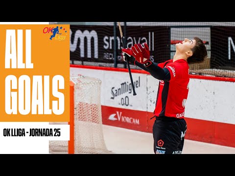 🏒 🥅 GOLS: OK LLIGA 2024/25 - JORNADA 2️⃣5️⃣