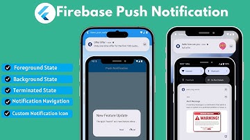 Volledige Firebase Push Notificatie in Flutter | Voorgrond, Achtergrond, Beëindigd, Navigatie