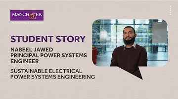 Hear from Nabeel - alumnus of the online Electrical Power Systems Engineering MSc