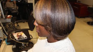 Salon Work| Half head of highlights