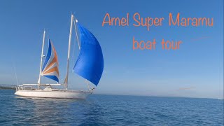 Amel  Super Maramu boat tour 2024