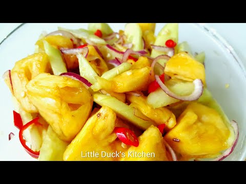 腌制黄瓜凤梨 (一流的开胃菜) ❤ Pickled Pineapple and Cucumber