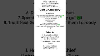 My Current Mattel Cars 2026 Checklist for Target… #mattel #diecast #pixarcars #20thanniversary
Hope you like my checklist…….. My Current Mattel Cars 2026 Checklist for Target… #mattel #diecast #pixarcars #20thanniversary