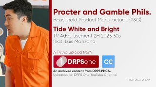Tide White And Bright Tv Ad 2H 2023 30S With Luis Manzano Philippines Cc