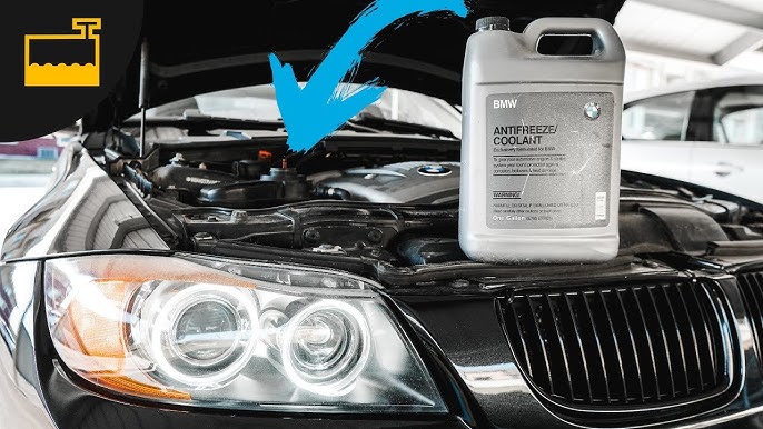 BMW 328i E90 How to replace Coolant reservoir N52/N52K E91 E92 E93 2006 -  2013 