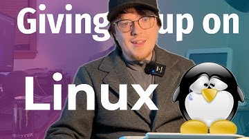 giving up on desktop Linux (mostly)