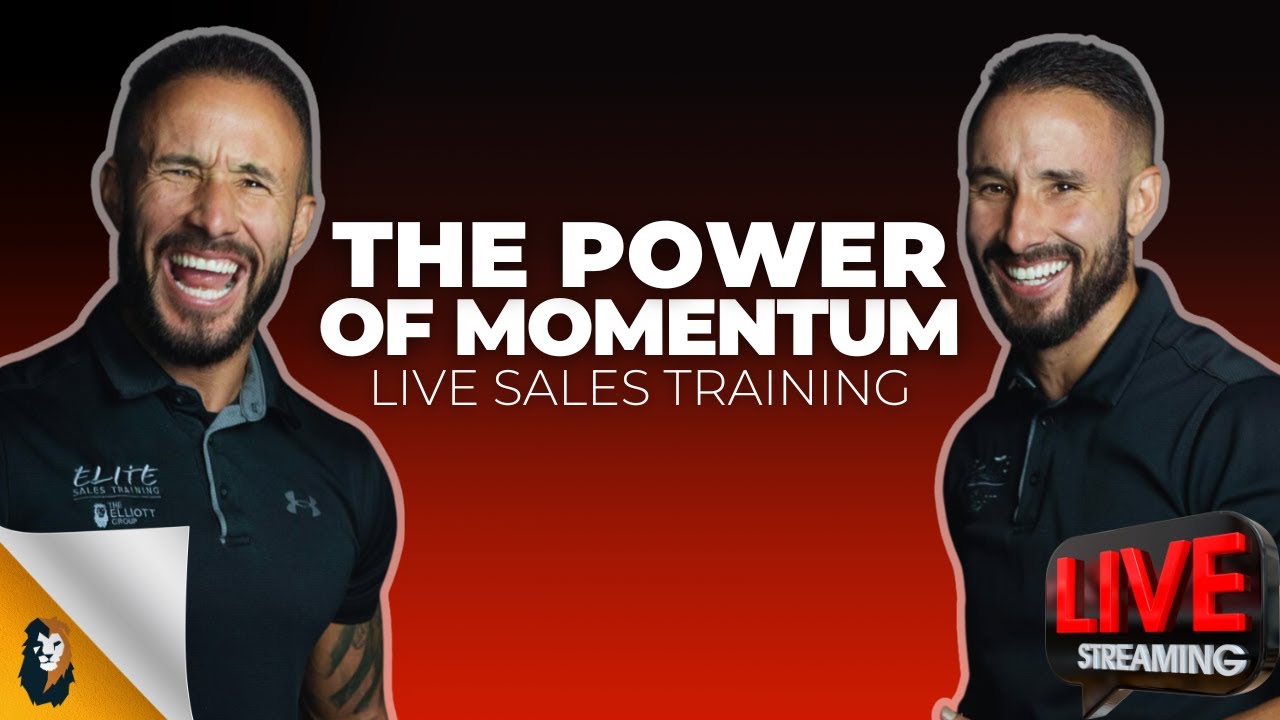 The Power Of Momentum in Your Life // LIVE SALES & MINDSET TRAINING