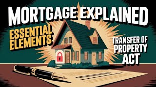 Mortgage Transfer Of Property Act |Sec- 58 Mortgage | Explain Mortgage | Essential Elements Mortgage
