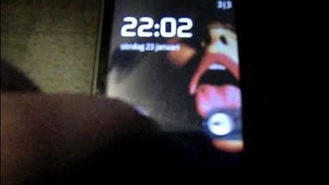 HTC Hero running Android 2.3 with ADW Launcher EX Gingerbread