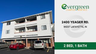 2-Bedroom Apartment in West Lafayette  |  2400 Yeager Rd.  |  Unit 8