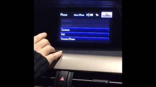 How to connect Bluetooth to your 2015 Lexus RX350