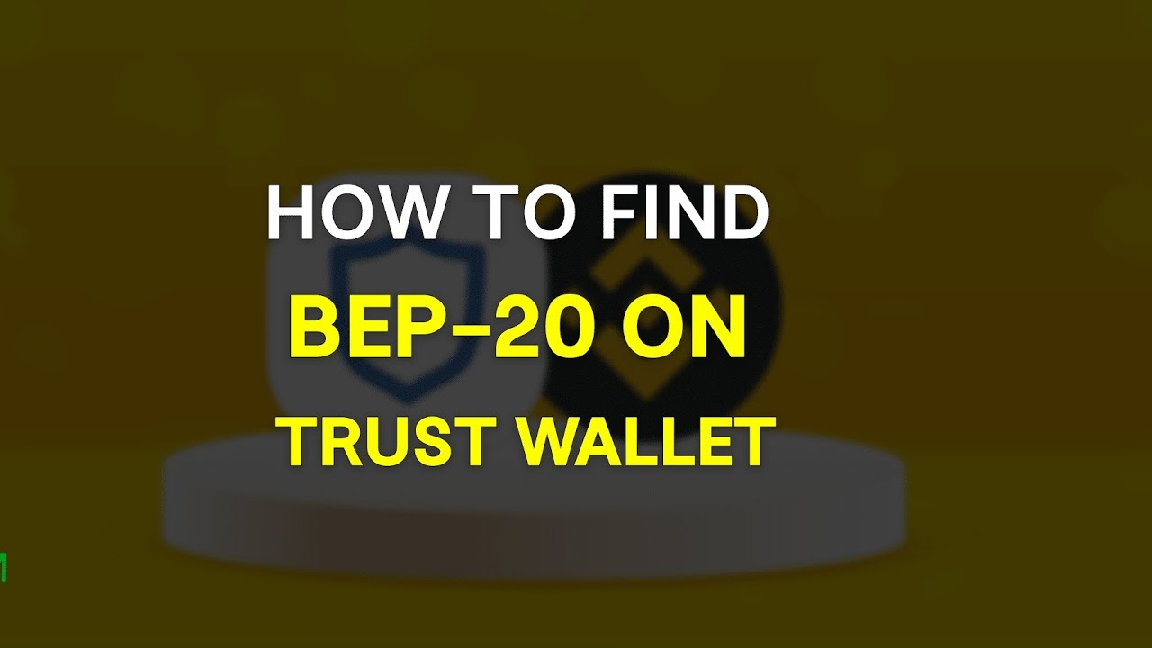 How to get BEP 20 / BSC Smart chain address trust wallet