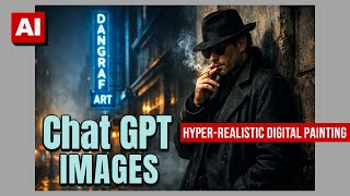 ChatGPT Images - Realistic Digital Painting + Prompt @dangrafart
