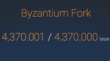 Ethereum Executes Blockchain Hard Fork to Byzantium | ETH $343
