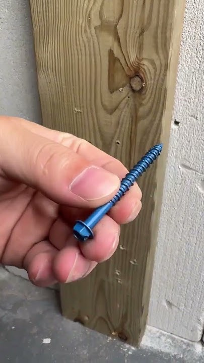 when-you-guys-use-concrete-screws-do-you-pre-drill-the-holes-youtube