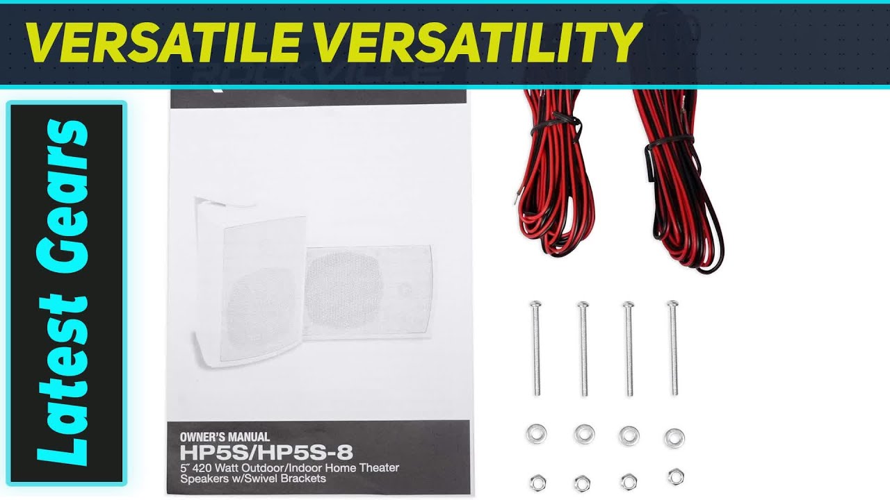 Rockville HP5S-8: Потрясающие уличные колонки? Вы не поверите!