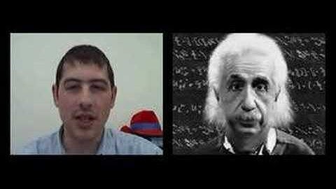 Real time 3d rendered Einstein