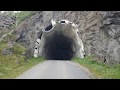 Abenteuerliche Tunnelfahrt zum Stausee Storglomvatnet in Norwegen