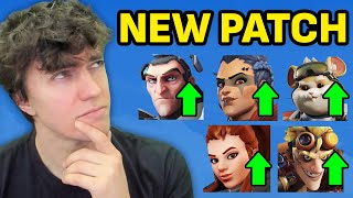 ENDLESS BUFFS? - Overwatch 2 Midseason Patch Notes Reaction