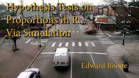 Hypothesis Tests on Proportions in R... Via Simulation