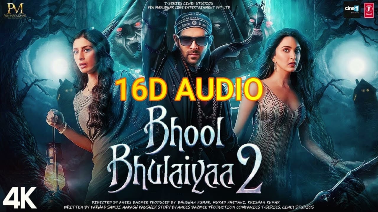 Ami Je Tomar Tandav | 16D Audio | Tushar Joshi | Bhool Bhulaiyaa 2 