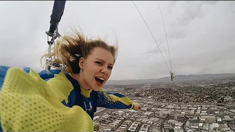 Get Ready With Me Jumping Off the Las Vegas Stratosphere | ElisabethBeauty reupload