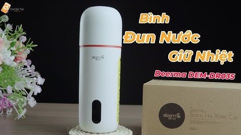 Bình đun nước giữ nhiệt Deerma DEM-DR035 - Quá Tiện Lợi - Vừa Là Bình Giữ Nhiệt - Vừa Đun Nước Nóng