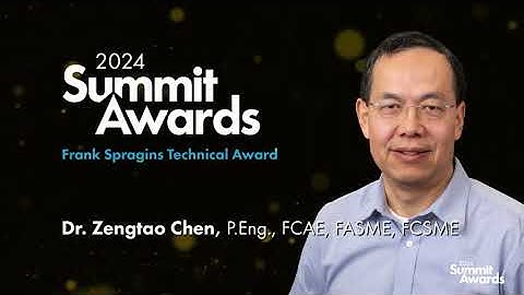 Zengtao Chen - 2024 Frank Spragins Technical Award Recipient