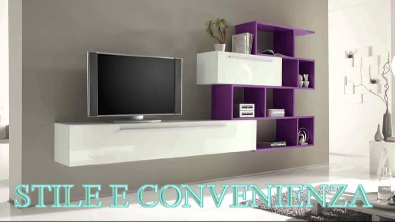 Soggiorni moderni pareti attrezzate youtube