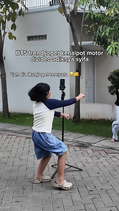MALAH IKUT JOGET😭BTS TREND JOGET KENALPOT MOTOR DIVIDEO ADiKNYA SYIFA🗿