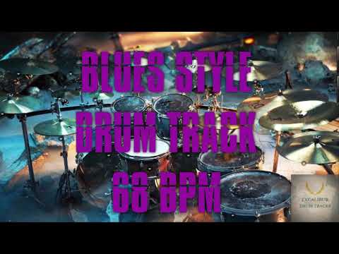 blues-styled-drum-track-#1---68-bpm