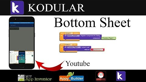 Bottom Sheet KODULAR