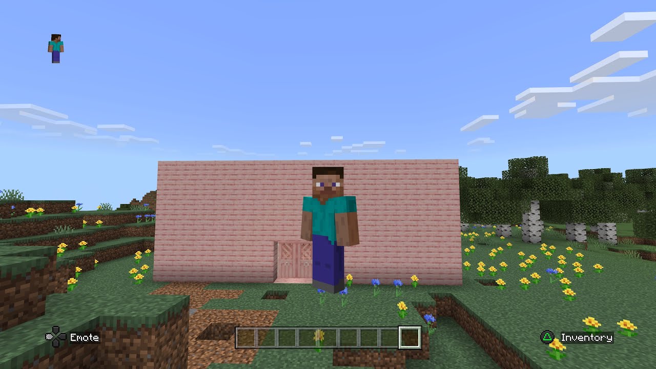 بناء بيت بالتحديث الجديد فى ماين كرافت _ Minecraft _ Youssef Gamer ...