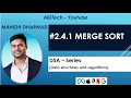 #2.4.1 | Merge Sort | Java