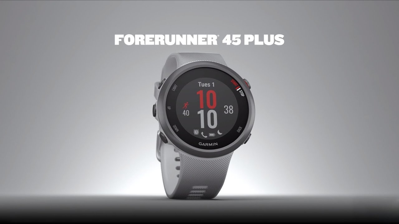 Introducing the Garmin Forerunner 45 Plus 