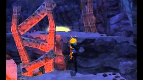 Jak and Daxter The Precursor Legacy Walkthrough 100 % Part 11 - Volcanic Crater and  Snowy Mountain