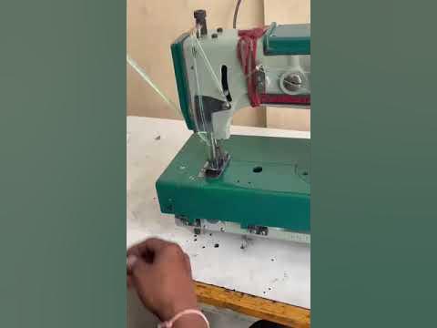 Woven sack paper bag stitching machines - YouTube