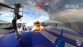 Onboard with Gary Smith (Skater 388) 204.1 mph run at Desert Storm 2023 | Circus Media EXCLUSIVE |