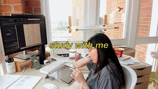 (no music) study with me live ⏰ pomodoro timer