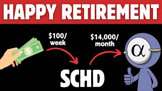 $100/week Into SCHD Today Will Make You Achieve a HAPPY RETIREMENT!