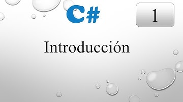 1.- Curso C# desde cero (Lenguaje orientado a objetos).