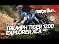 Test  triumph tiger explorer xca 2016