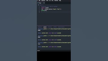 Simulate Coin Toss in Python! #python #programming #coding #shorts