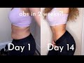 abs in 2 weeks?! i tried the chloe ting ab workout challenge