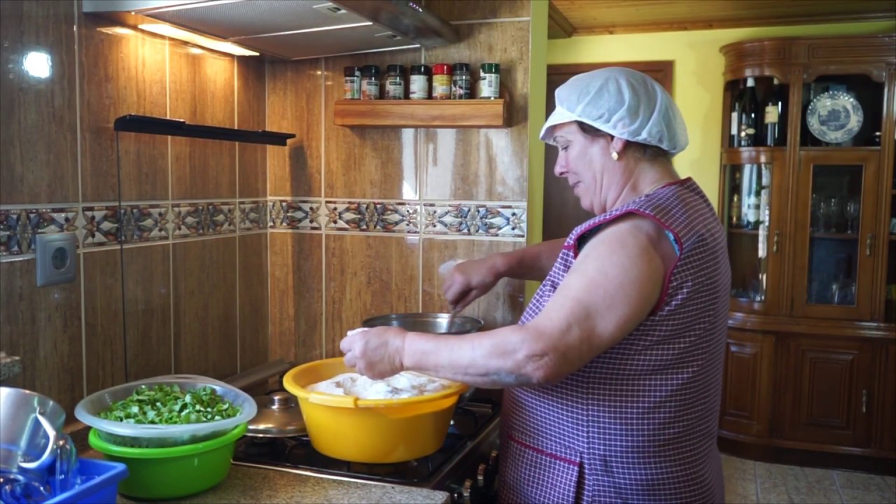 Papas de Nabiças e Feijão