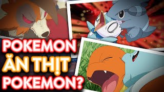 Pokemon ăn thịt Pokemon? Kẻ đi săn và con mồi trong thế giới Pokemon | Pokemon Việt Nam | JABARKAS